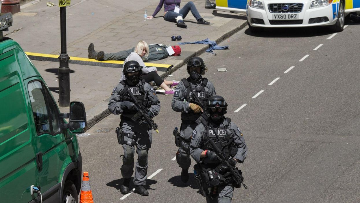 It's fair to say police are not taking London's terror trial lightly today