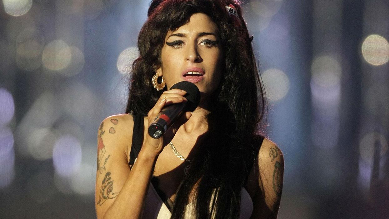Amy Winehouse shows her prodigious talent as a 14-year-old singing Happy Birthday