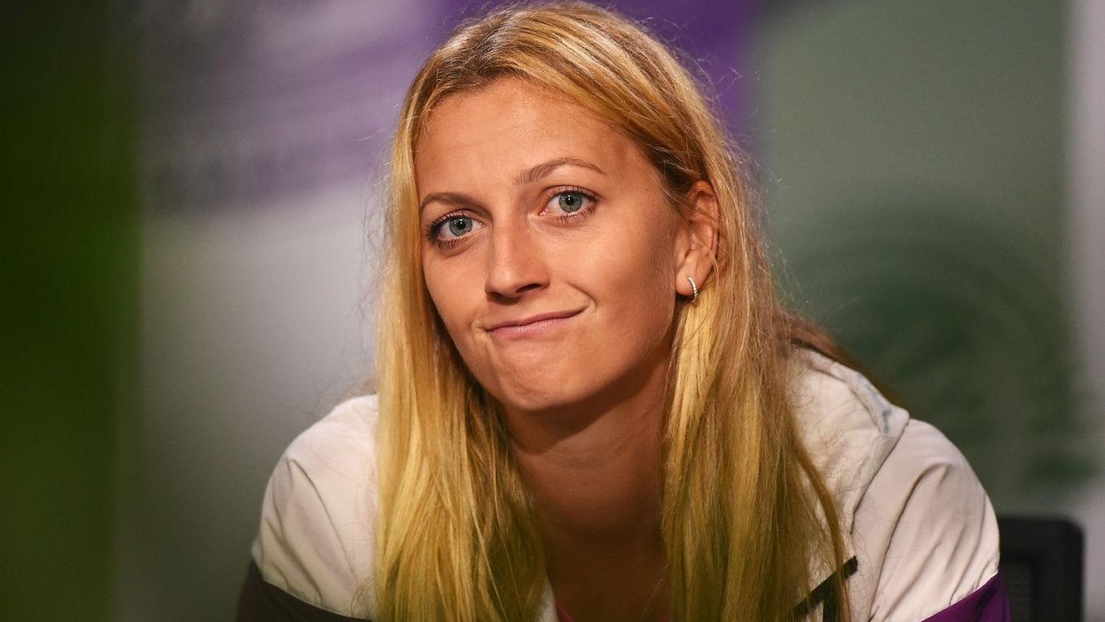What happened when a journalist asked the Wimbledon champion about periods