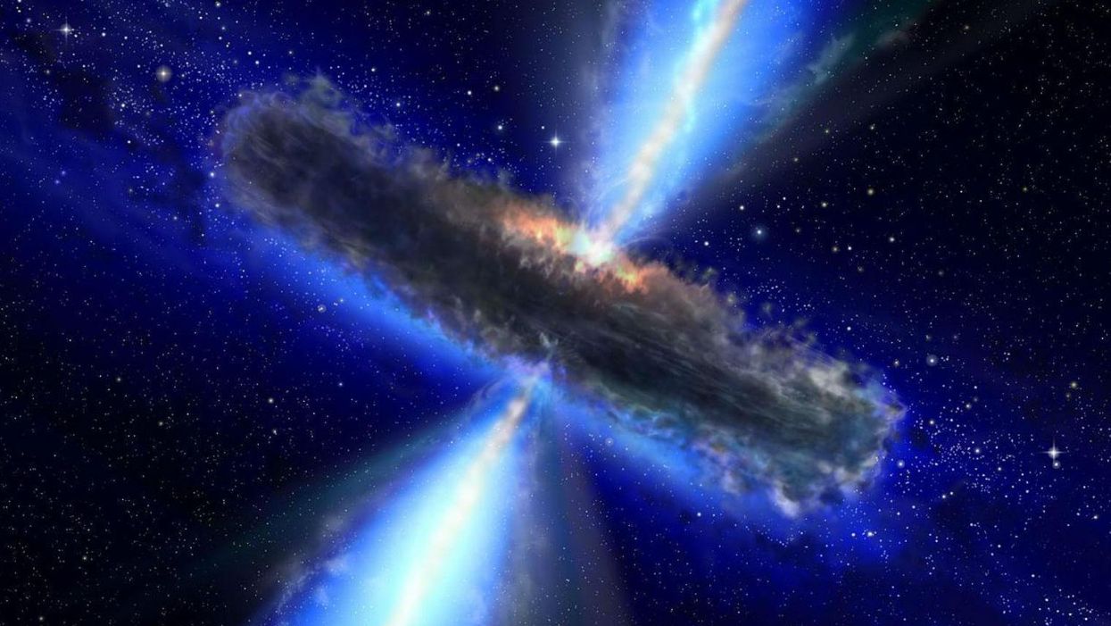 Nobody panic, but a 'monster' dormant black hole has just woken up