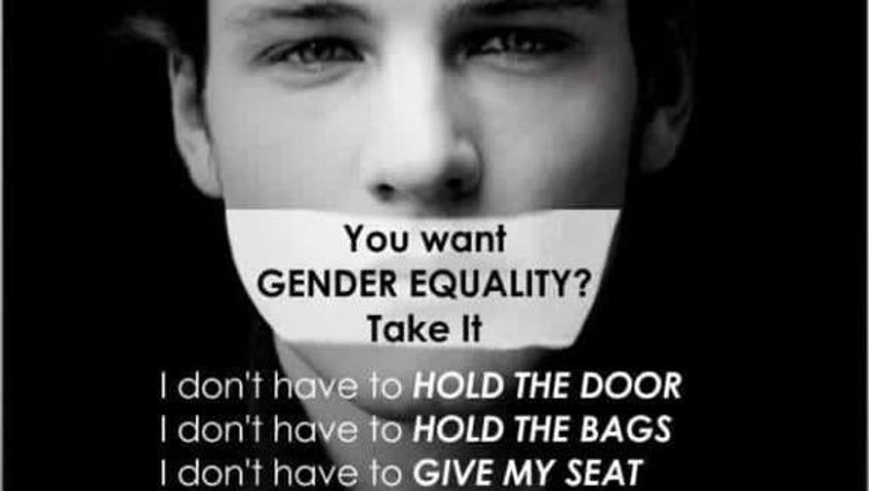The #DontMancriminate movement will make you despair for humanity