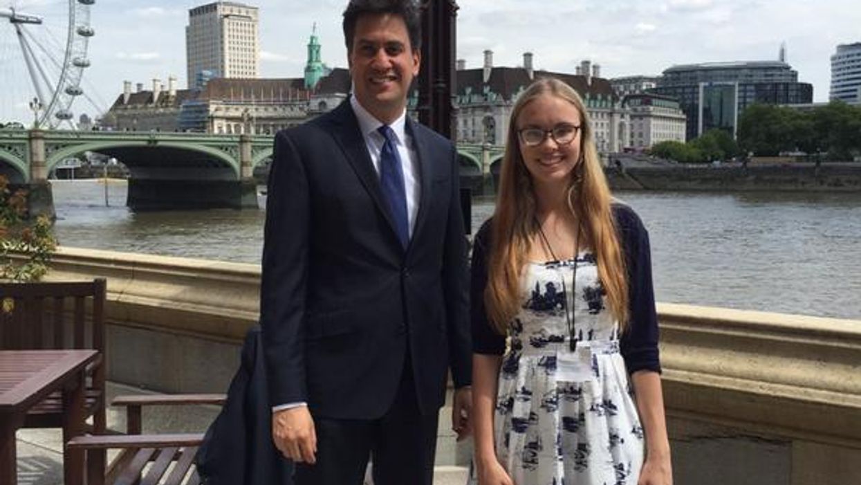 Ed Miliband had lunch with the leader of his fandom