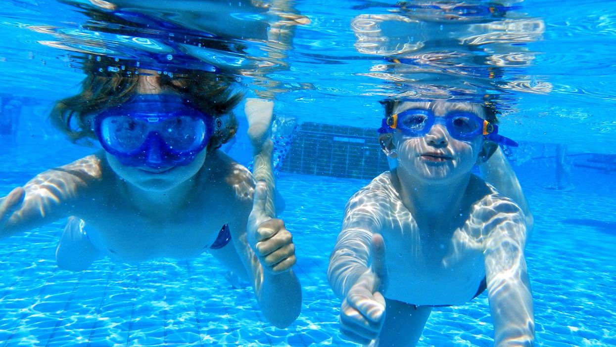 It's not chlorine that makes your eyes red when swimming. It's something much worse
