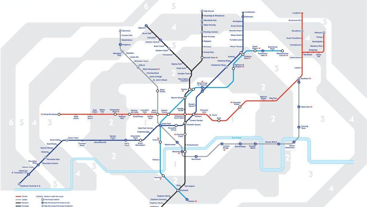 The night tube map has been unveiled
