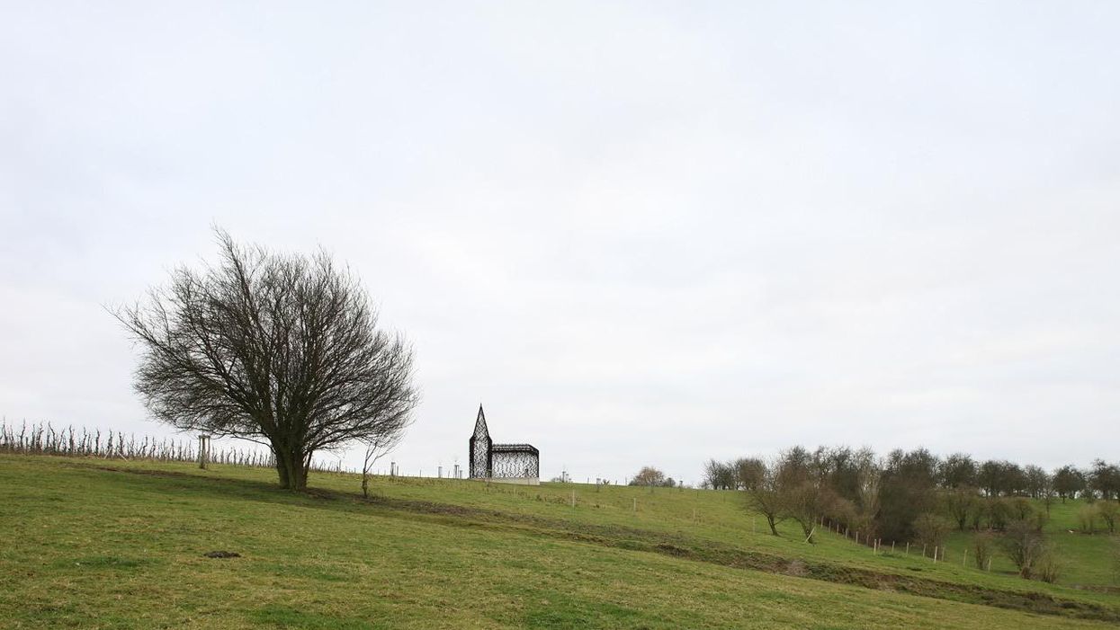 The story behind this incredible optical illusion church