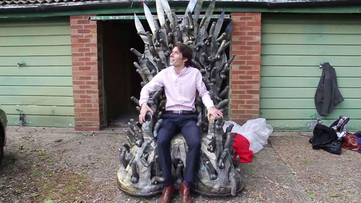 This man is trying to sell a 'dildo chair' inspired by Game of Thrones