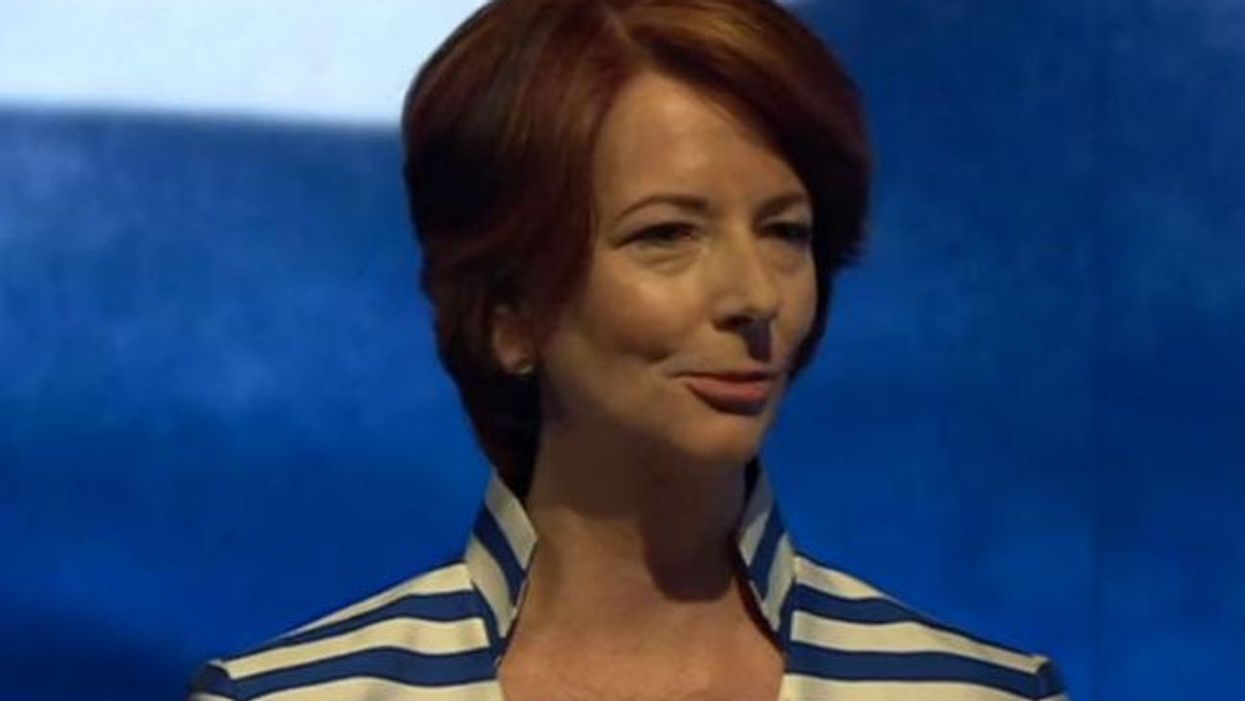 Julia Gillard has some advice for women on dealing with sexism in the workplace