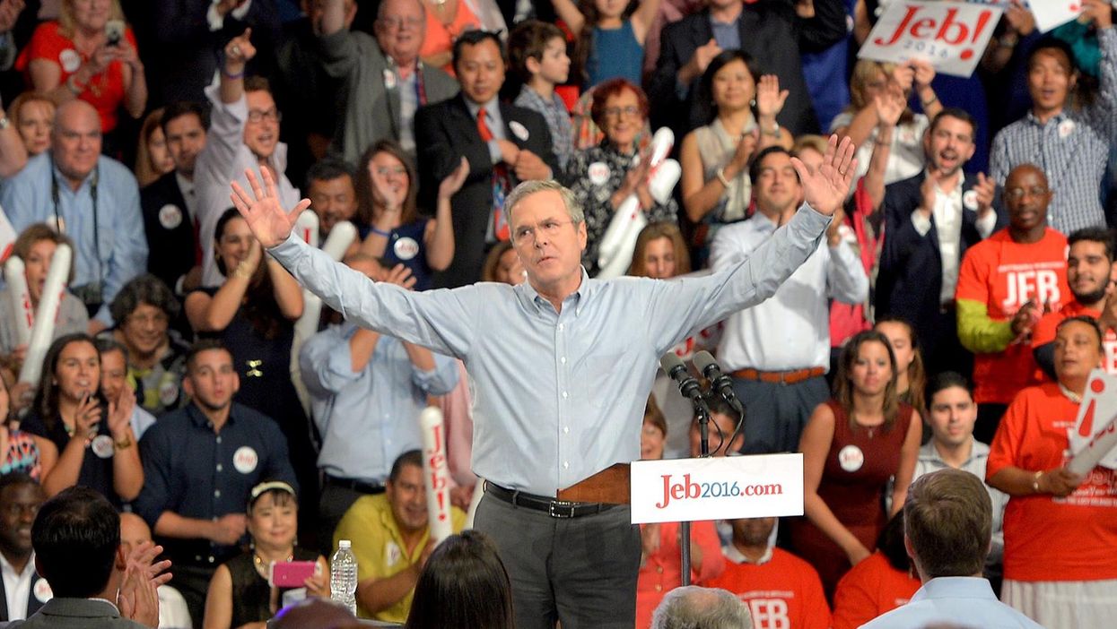 You'll never guess what's hidden on Jeb Bush's website (really)