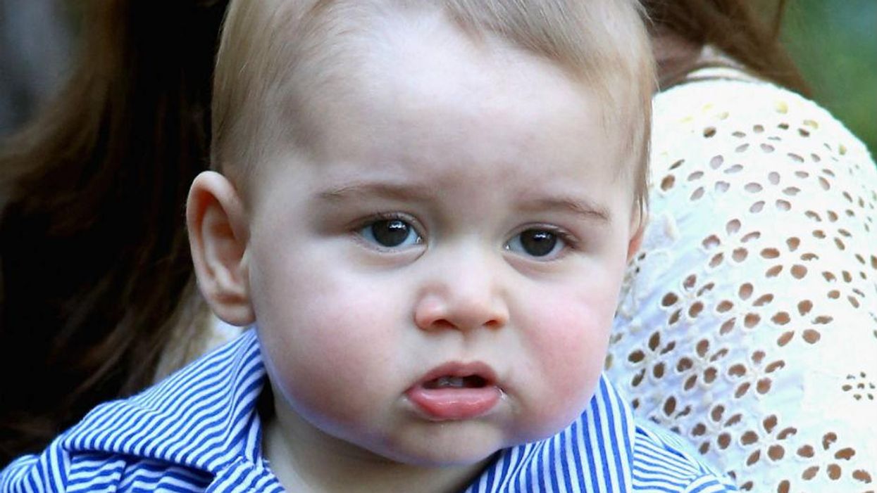 There's another baby that looks a lot like Prince George