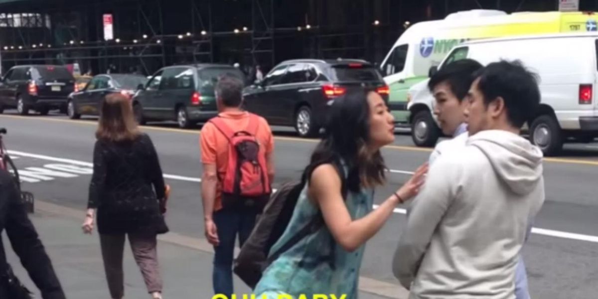 Watch what happened when two women tried reverse catcalling men ...
