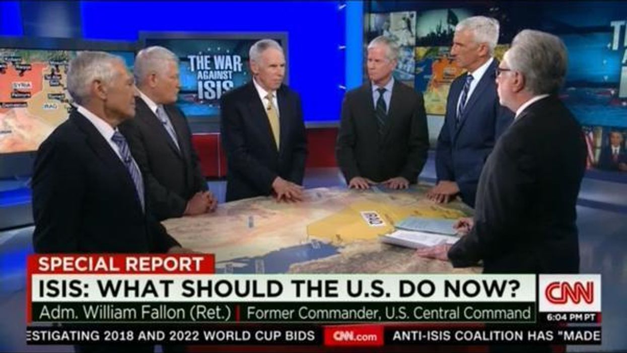 When CNN wanted a panel discussion on Isis, it turned to the only people it could trust