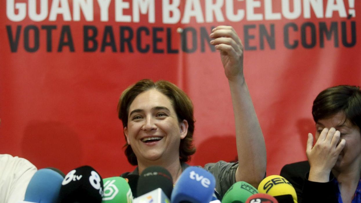 This woman is going to be the mayor of Barcelona