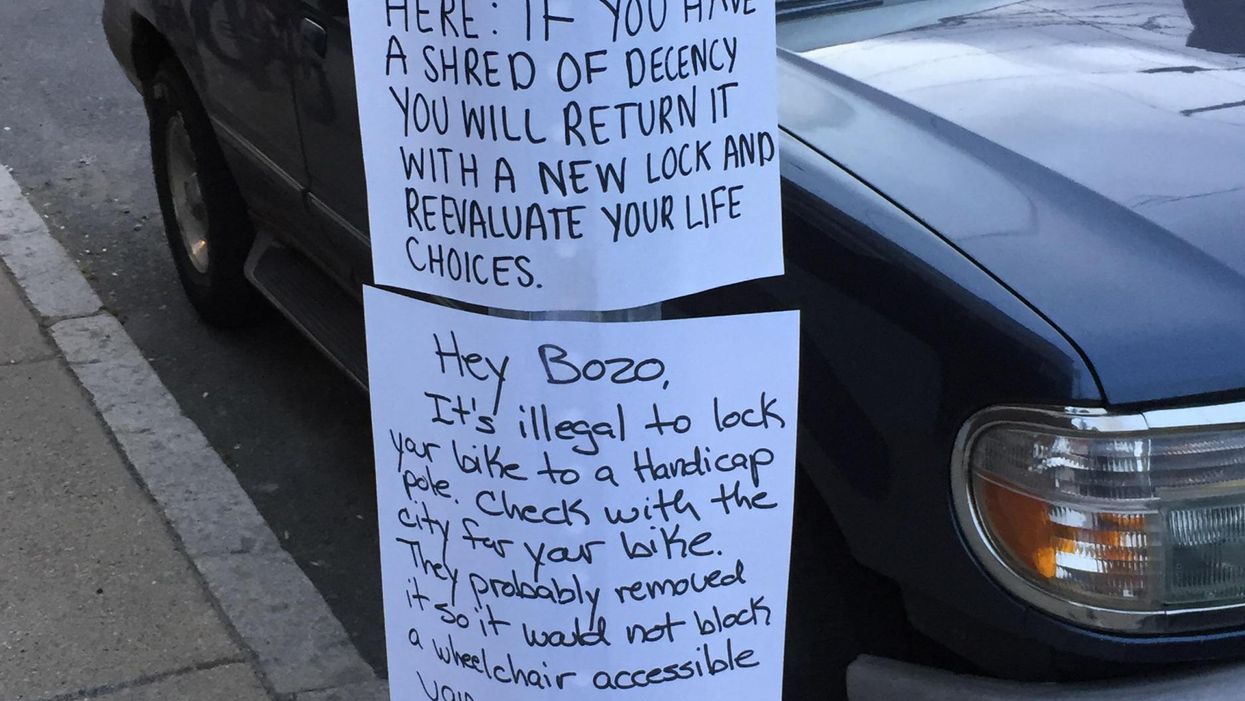 Presenting the most brilliantly passive aggressive note of all time