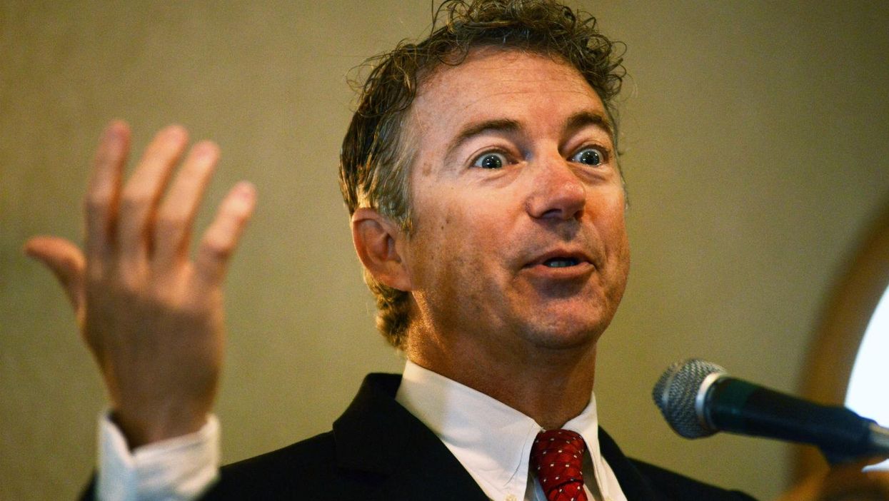 Rand Paul, Republican presidential hopeful, actually said this