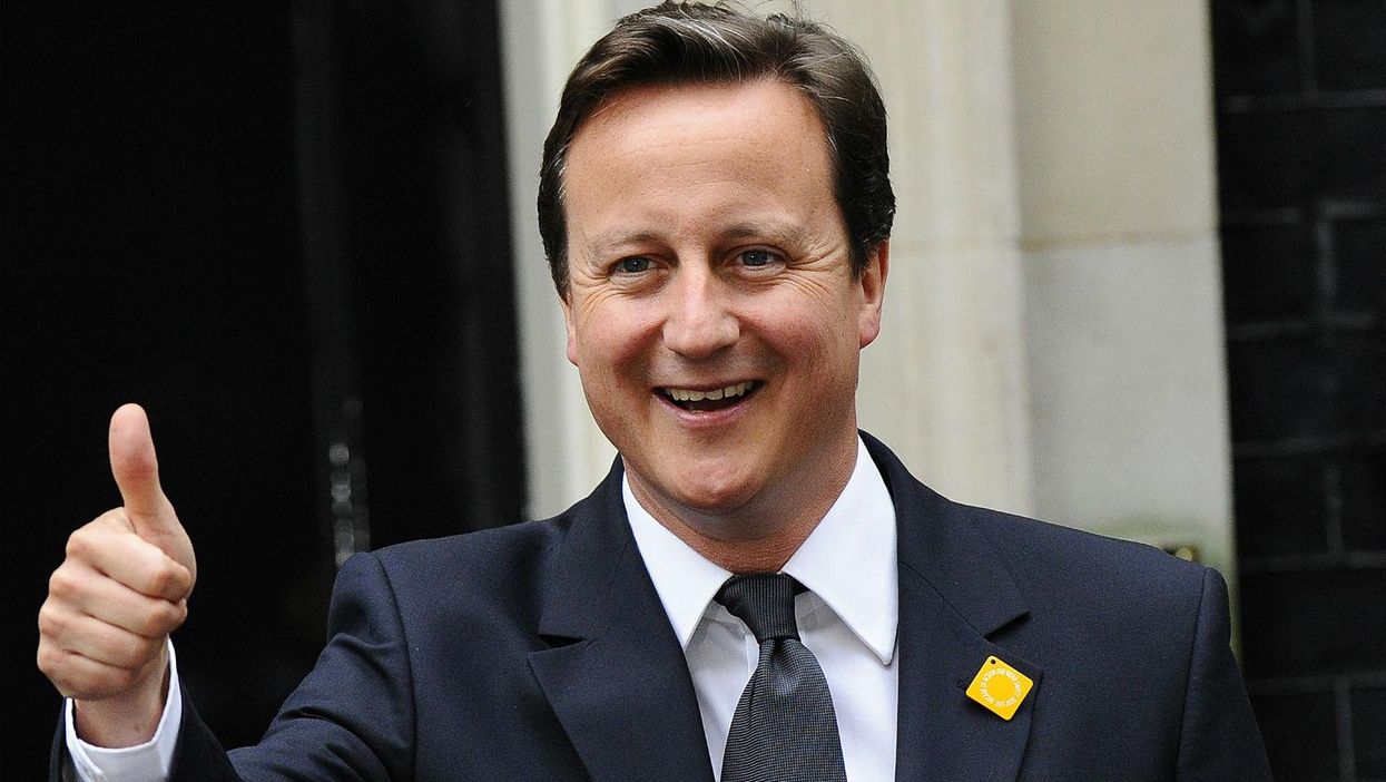 A list of all the donations received by parties during the election campaign