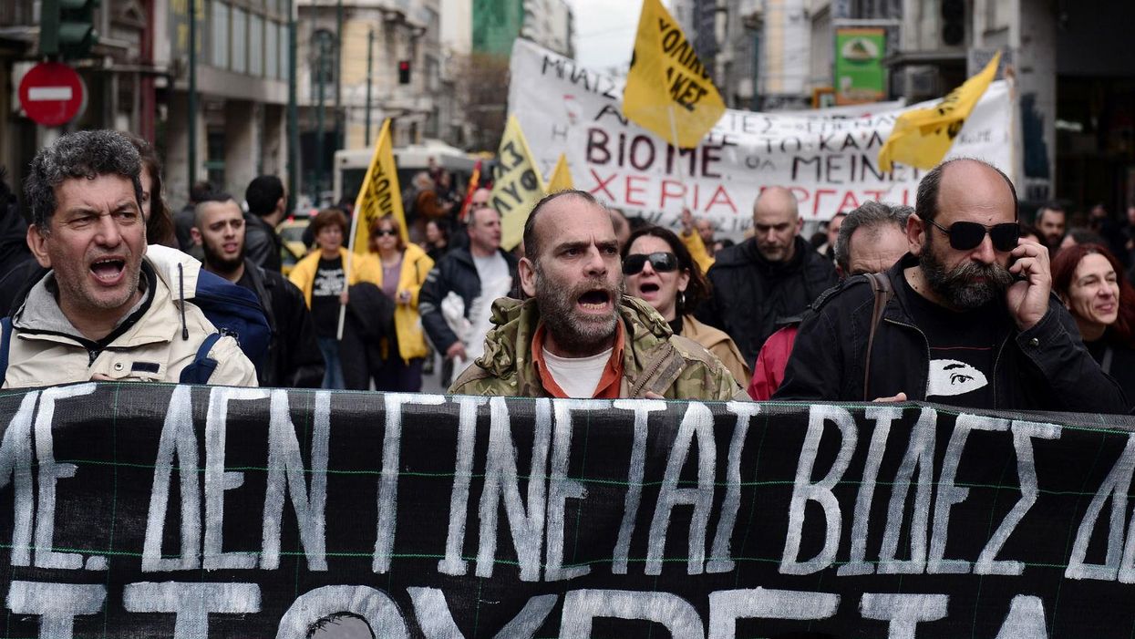 The chart that explains who Greece actually owes money to