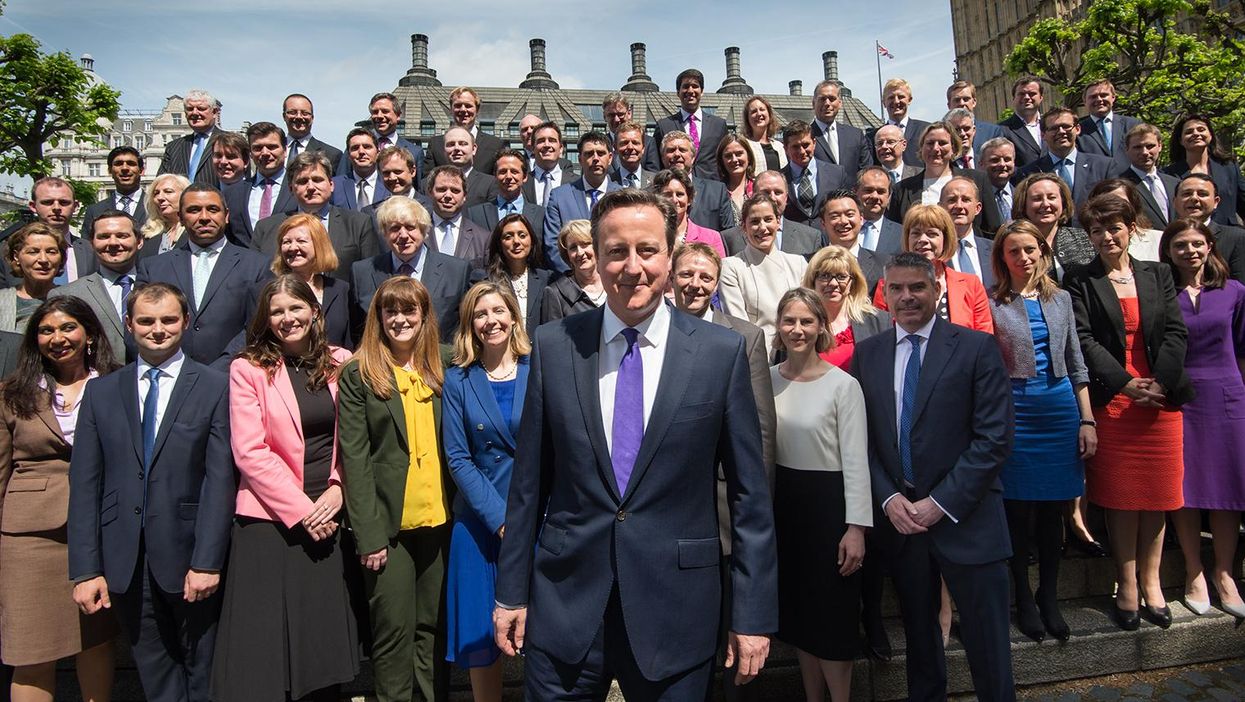 There's something you haven't noticed about this picture of David Cameron