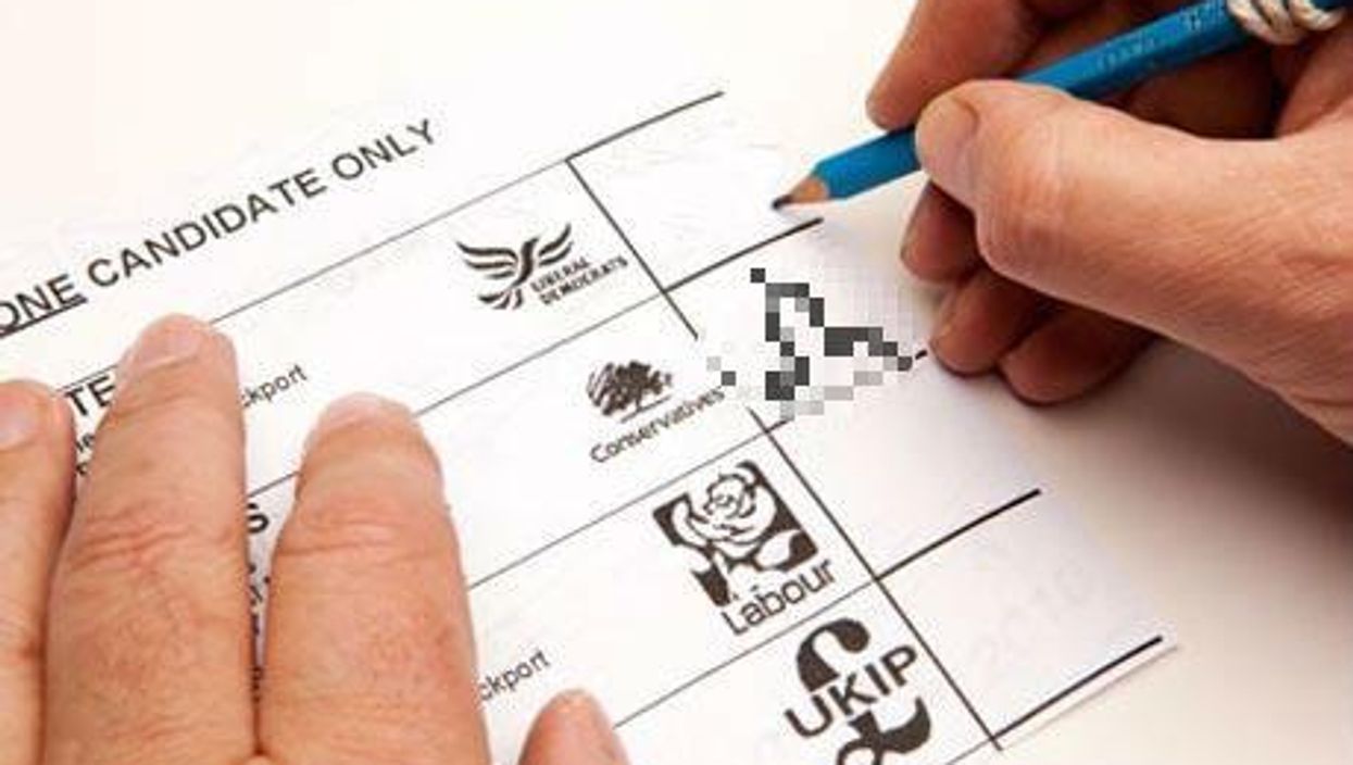 A drawing of a penis literally helped the Tories to an election win