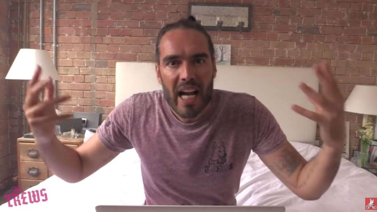 Here's what Russell Brand has to say about the election result