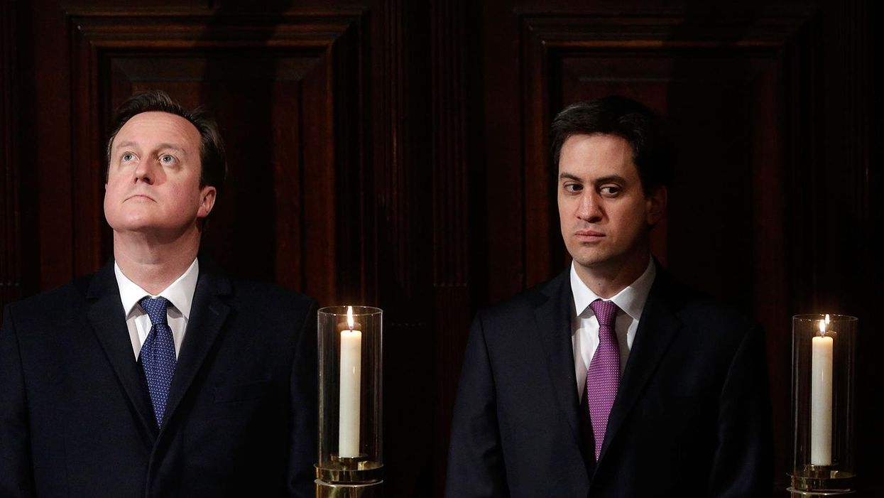 Ed Miliband is on more Tory leaflets than Labour ones