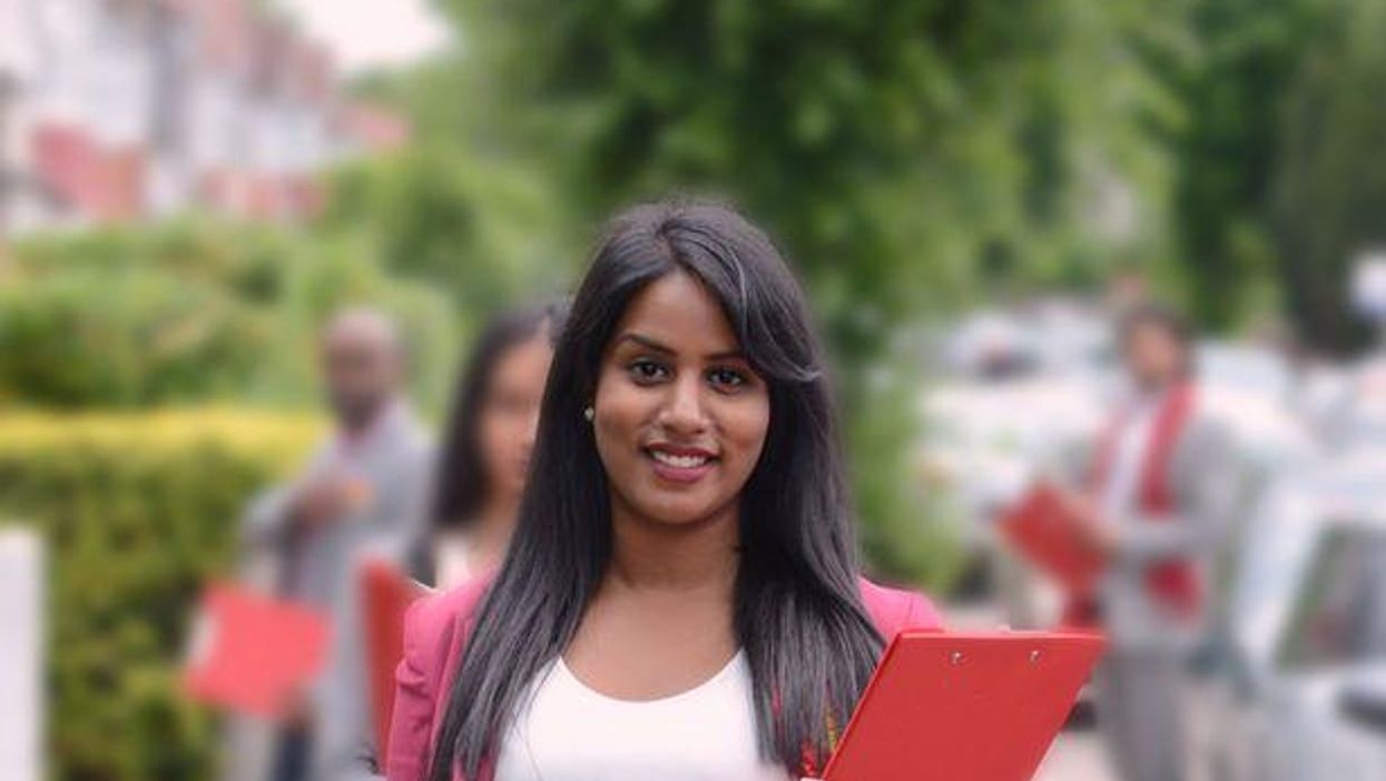 How a Labour candidate came to be attacked with this 'anti-caste' leaflet in London