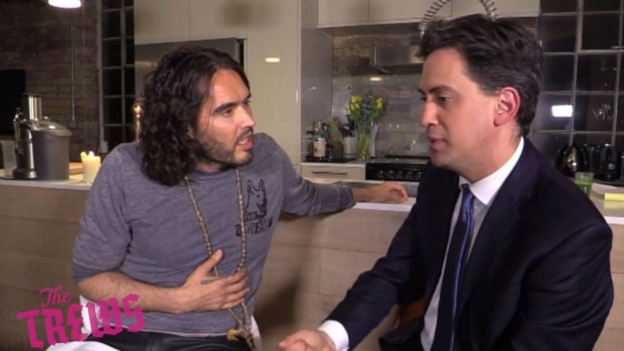 Russell Brand just told everyone to vote Labour, with two caveats