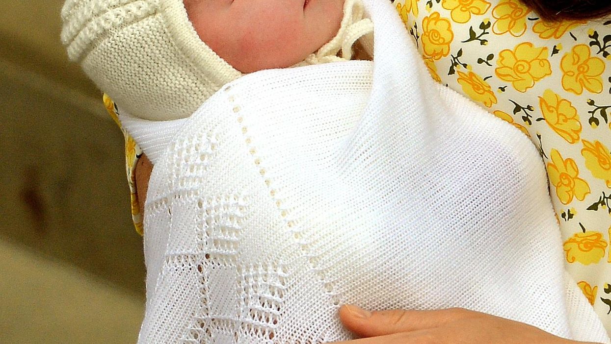 These are the first pictures of the royal baby