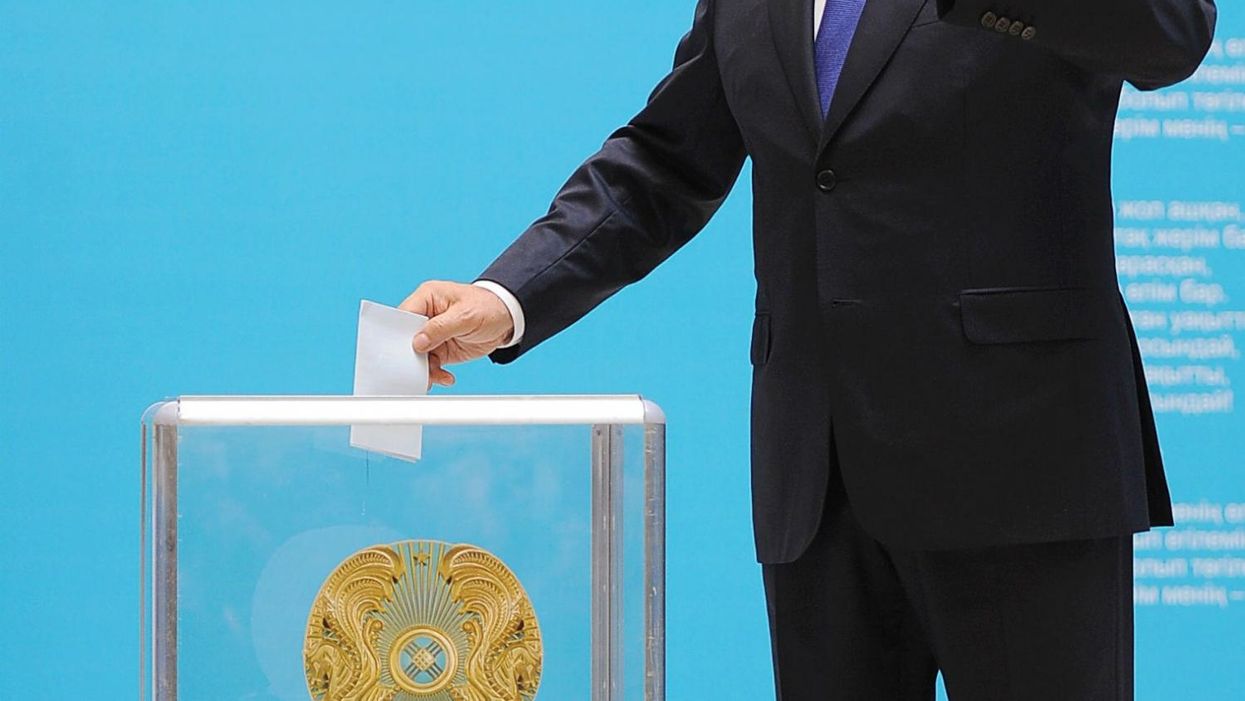 Kazakhstan's president is so, so sorry he won 97.7 per cent of the vote