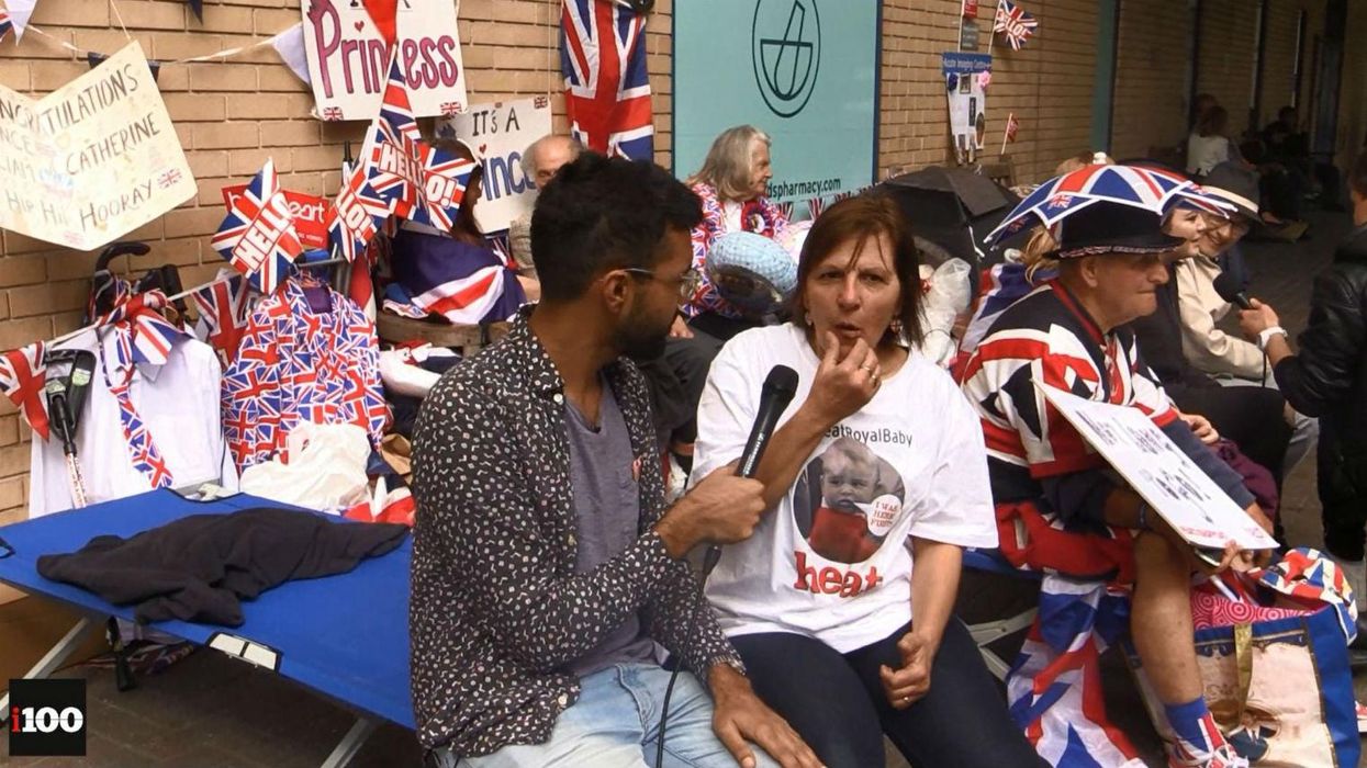 What's more important, the election or the royal baby? We asked some impartial observers