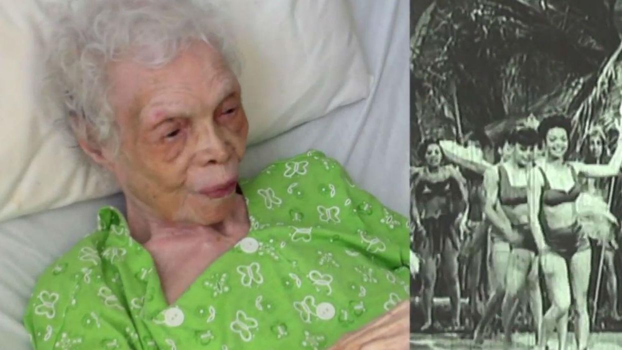 102-year-old dancer sees herself on film for the very first time