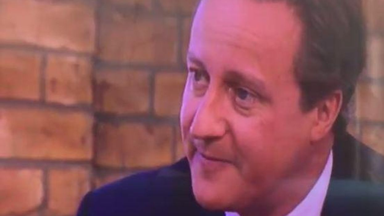 David Cameron's awkward Alex Salmond joke caught by This Morning microphone