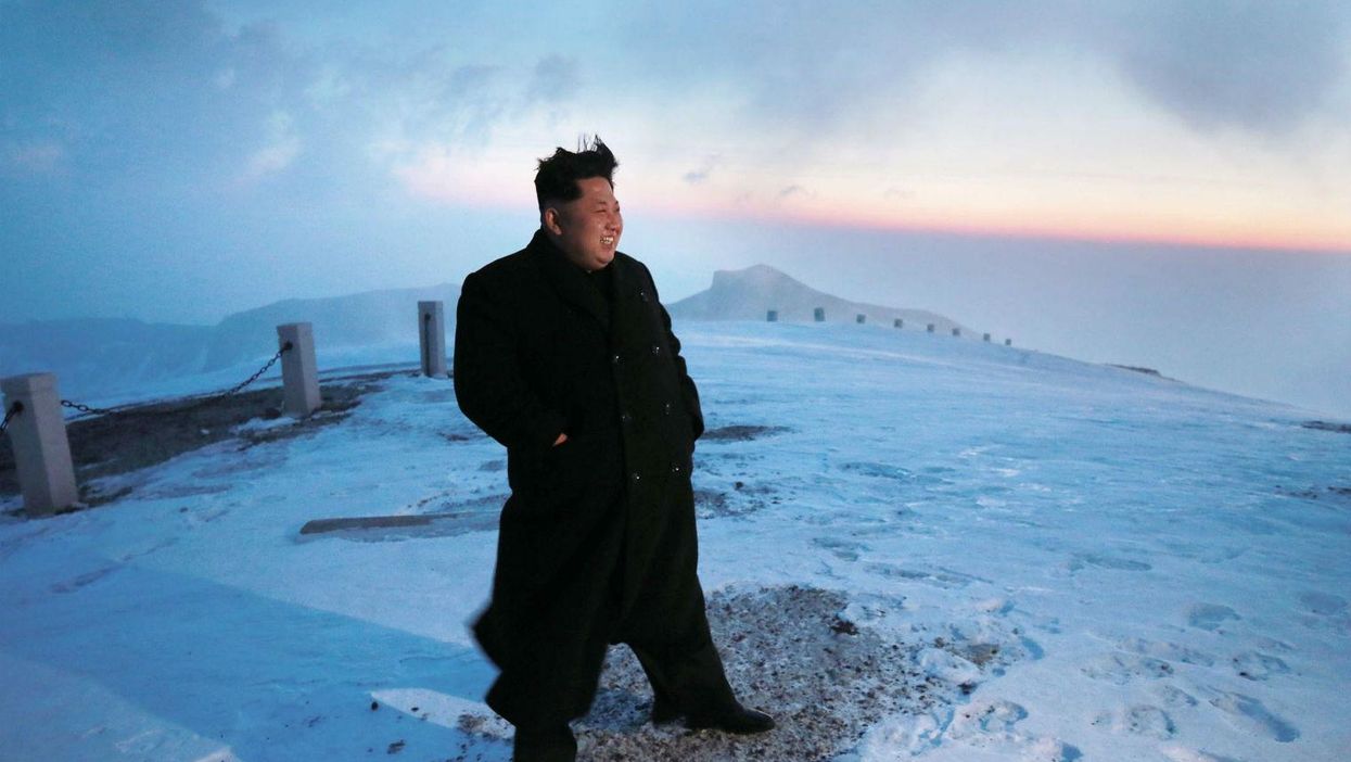 There's something not quite right about these photos of Kim Jong-un