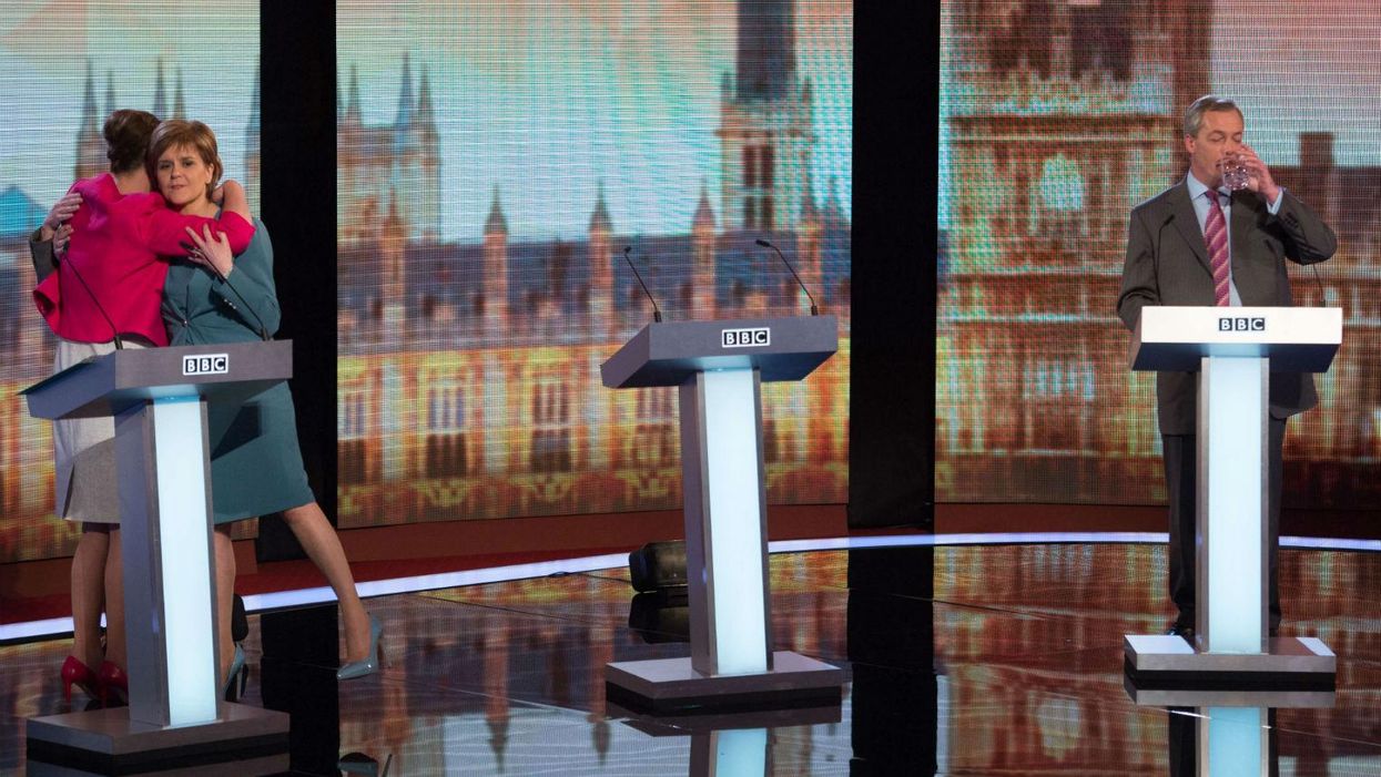 The one picture that sums up the leaders' debate (maybe)