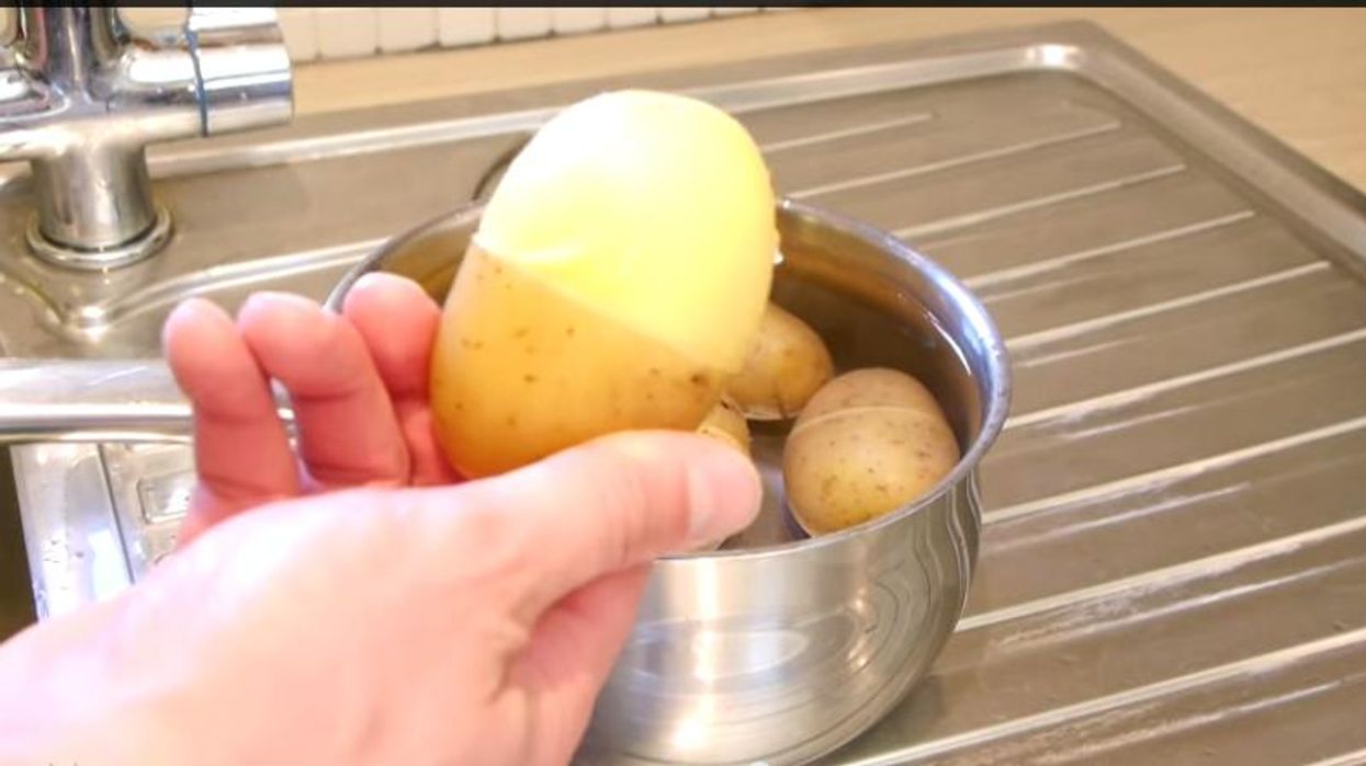 You've been peeling potatoes wrong all this time