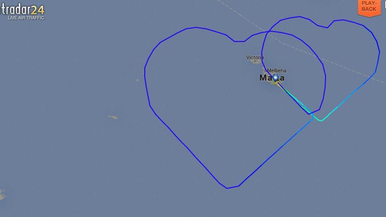 This is how two Air Malta staff got married