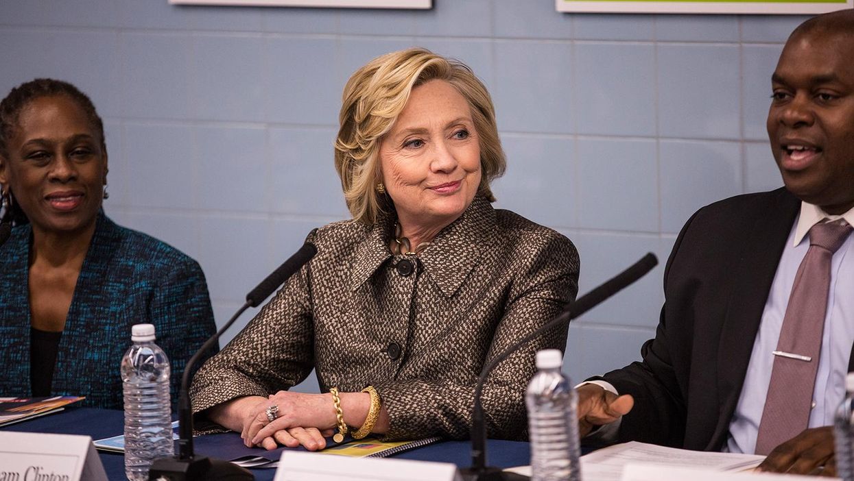 Hillary Clinton is running for president, so obviously people are talking about her uterus