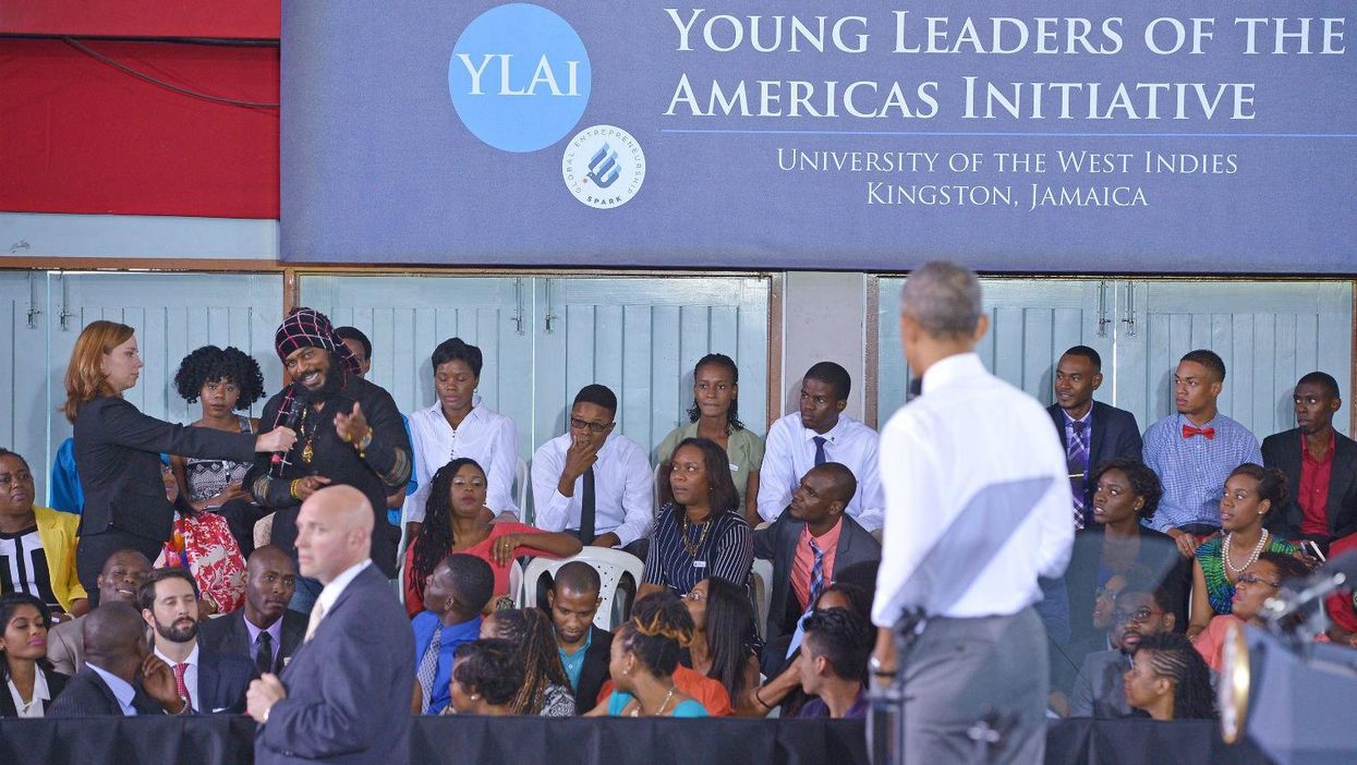 Barack Obama asked inevitable, excellent question in Jamaica