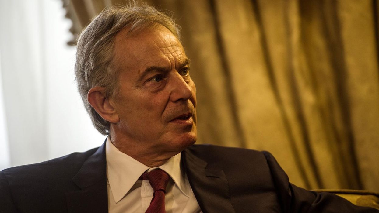 Tony Blair is back with a dire warning about David Cameron