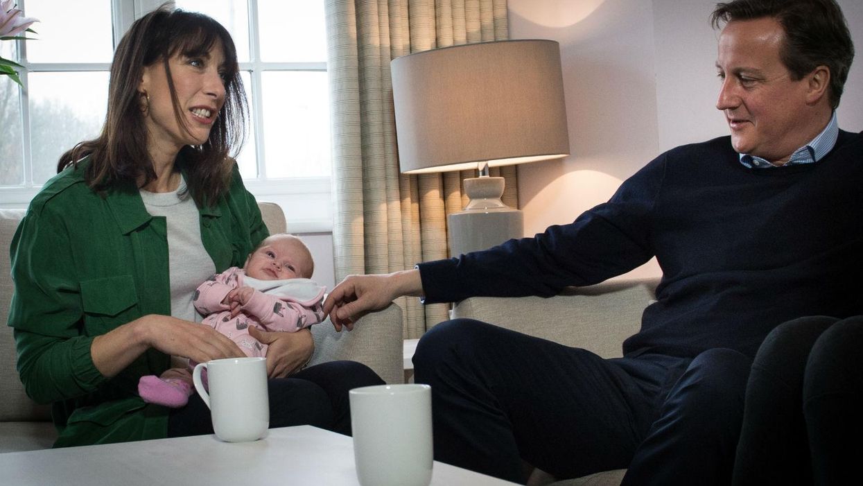 Awkward! David Cameron and Ed Miliband wear same outfit the day after the leaders' debate