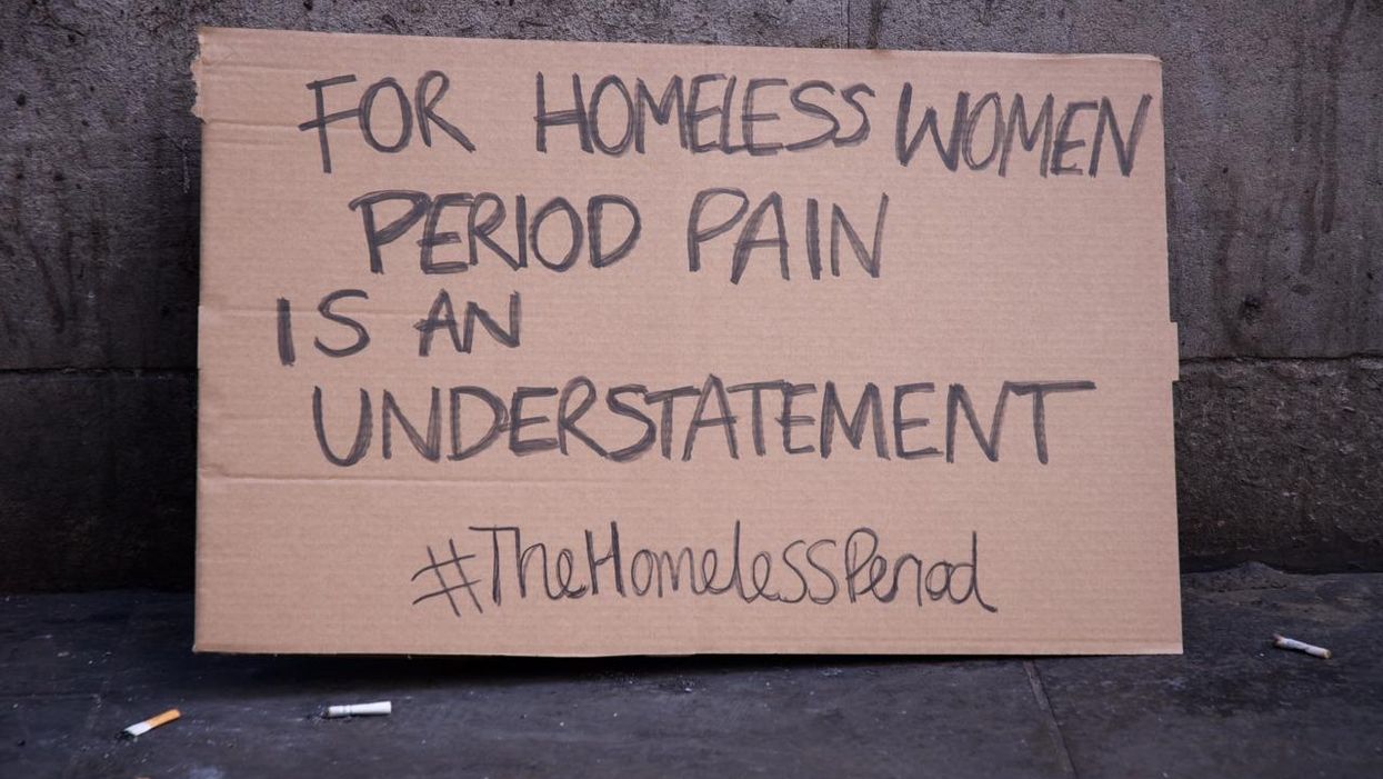 For homeless women, a period can be a nightmare. This campaign aims to change that