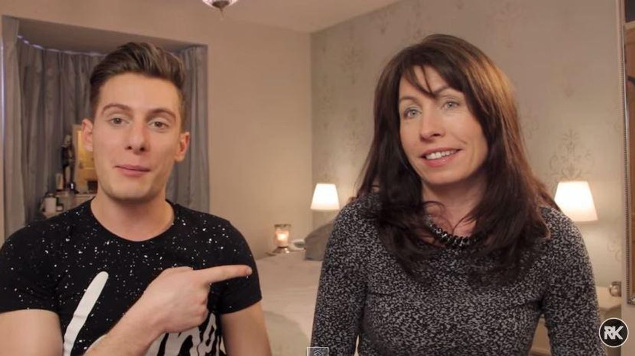 Would you let your mum read your Grindr messages? This man did