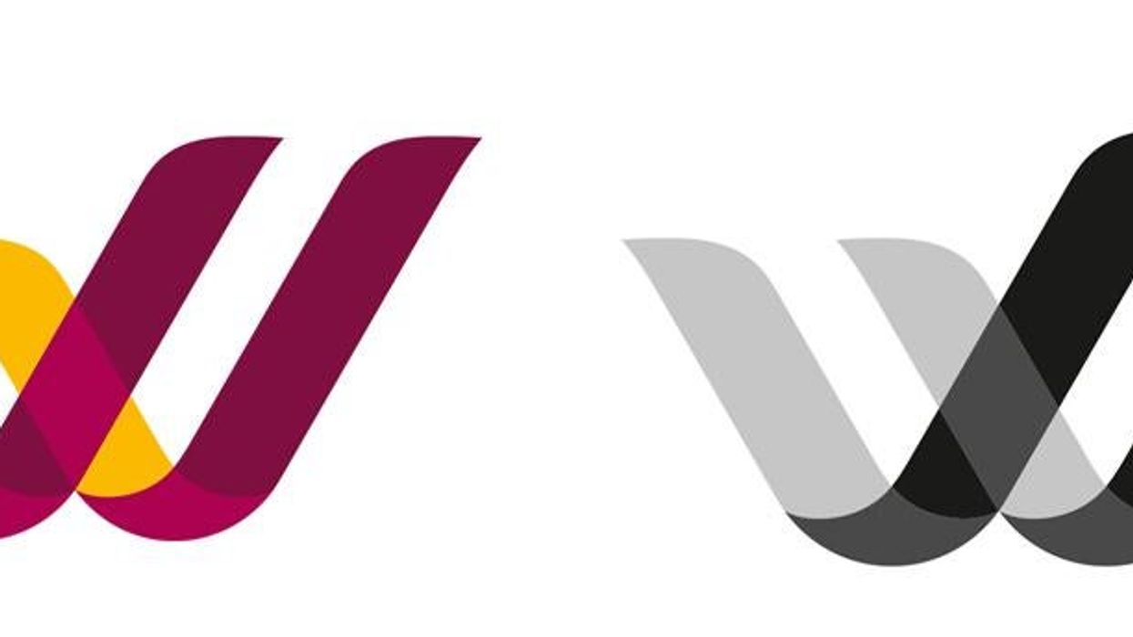 Germanwings darkens its logo after one of its planes crashes in France