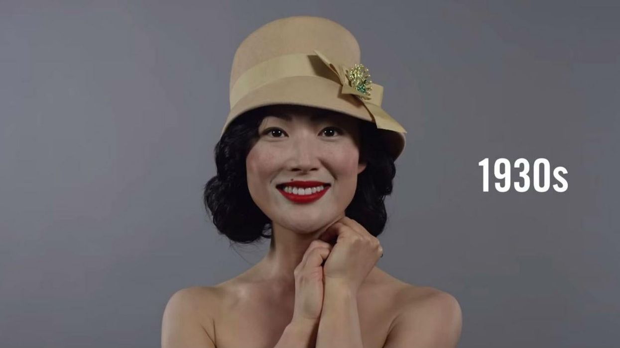 Watch 100 years of North and South Korean beauty trends in one minute