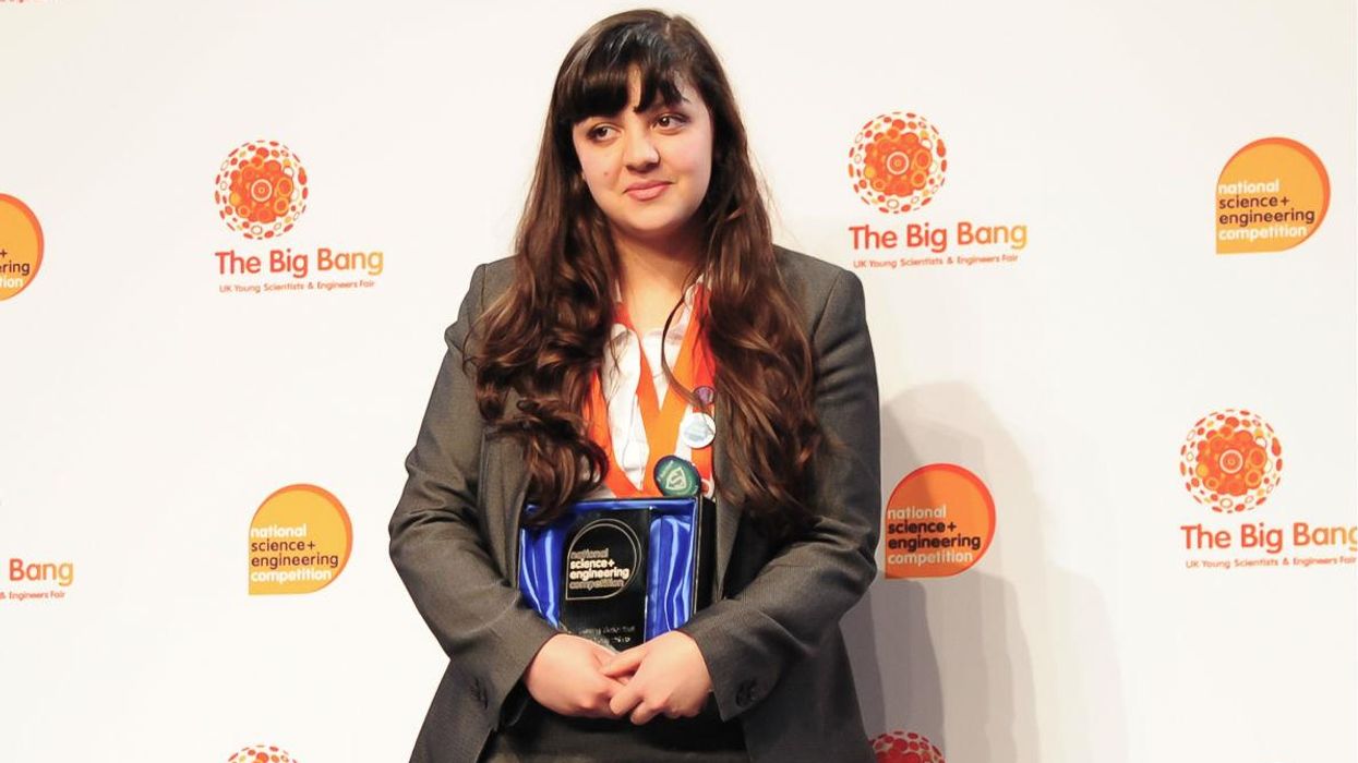 Meet the 17-year-old named the UK's Young Scientist of the Year