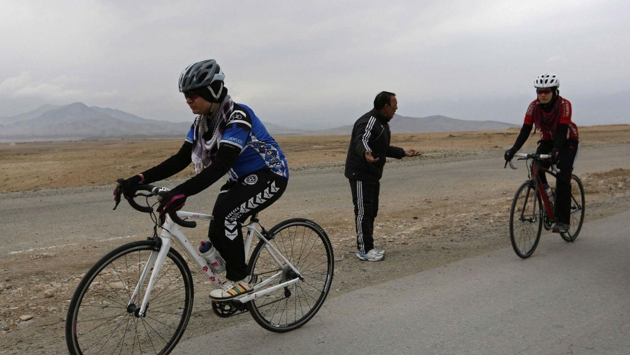 Meet the truly inspirational Afghan women's national cycling team