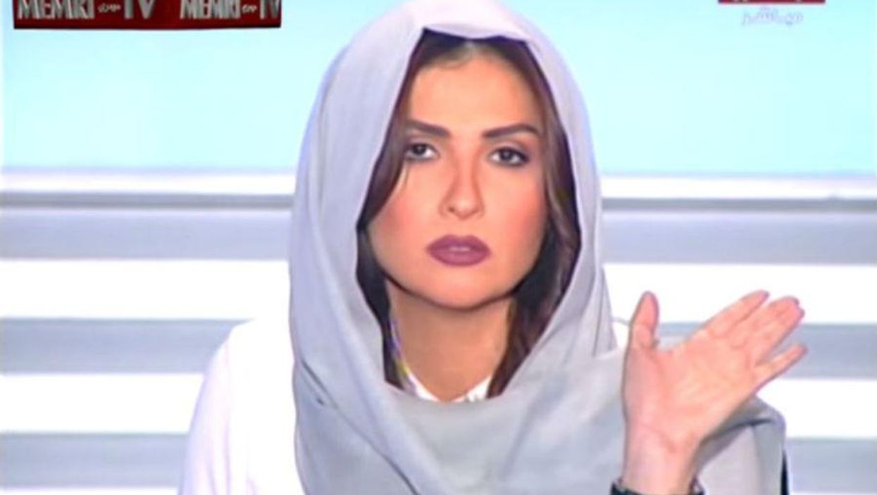 A male guest told this female TV host to shut up - big mistake