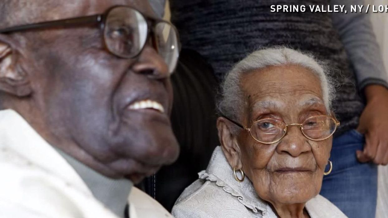 This couple has been married for 82 years. They have a lot to celebrate