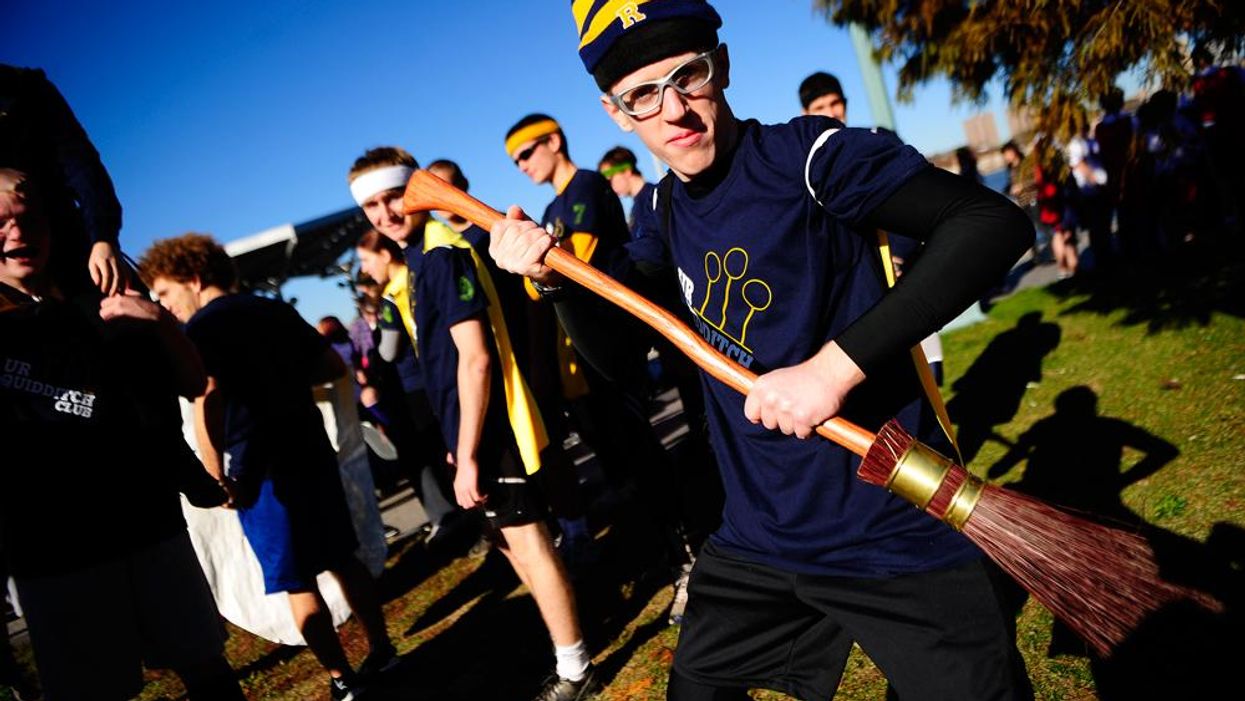 The craze for quidditch has now reached Spain