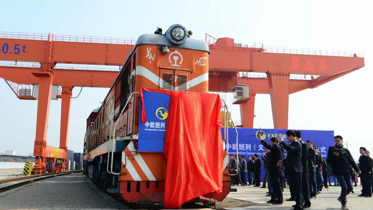 Mapping the route of the world's longest train journey