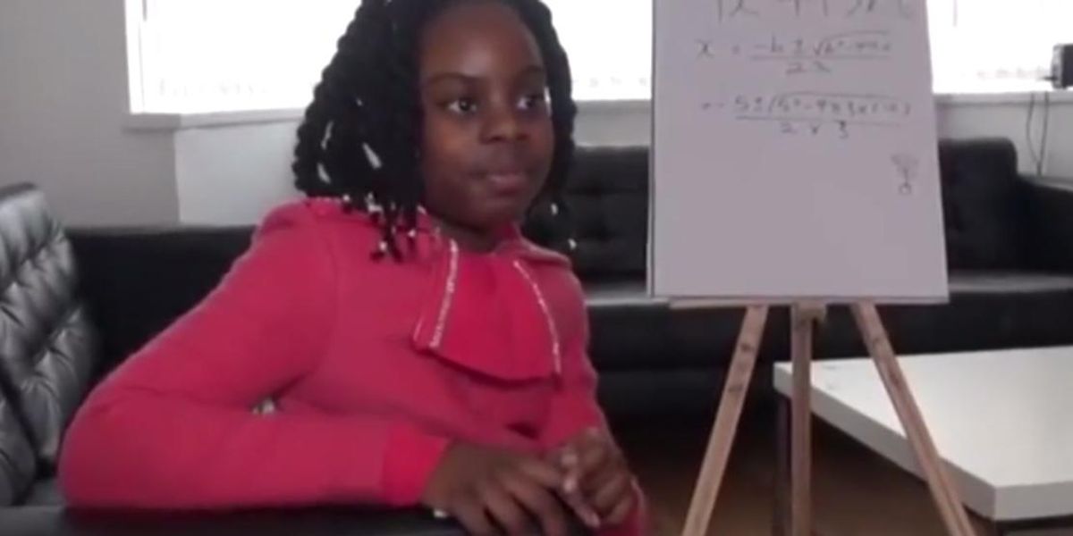 Meet the child prodigy about to start her maths degree | indy100 | indy100